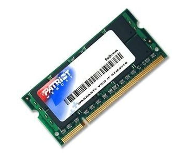RAM SO-DIMM 2 GB DDR2-800 PC2-6400 Patriot Signature, CL6 (6-6-6-15), 1.8 V (PSD22 G8002 S)