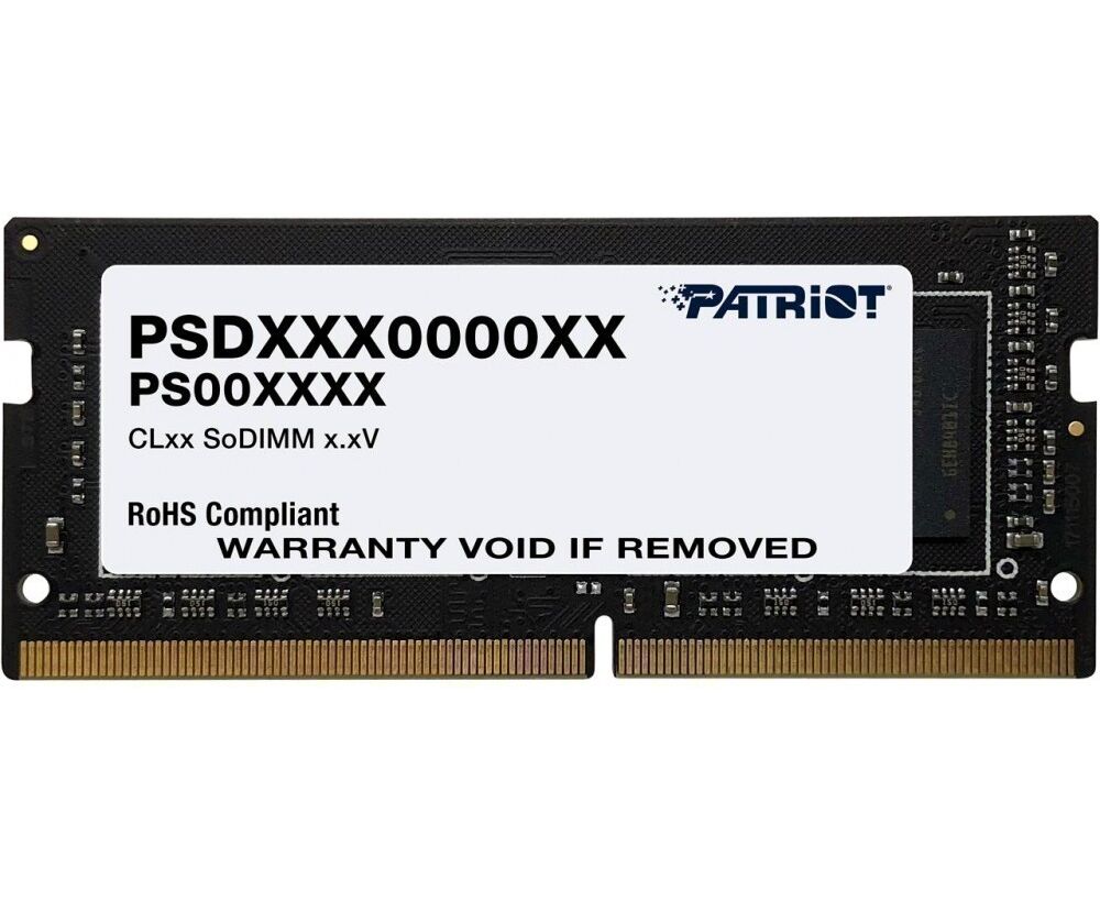 ОЗУ SO-DIMM PATRIOT PSD432 G26662 S 32 GB PC21300 DDR4