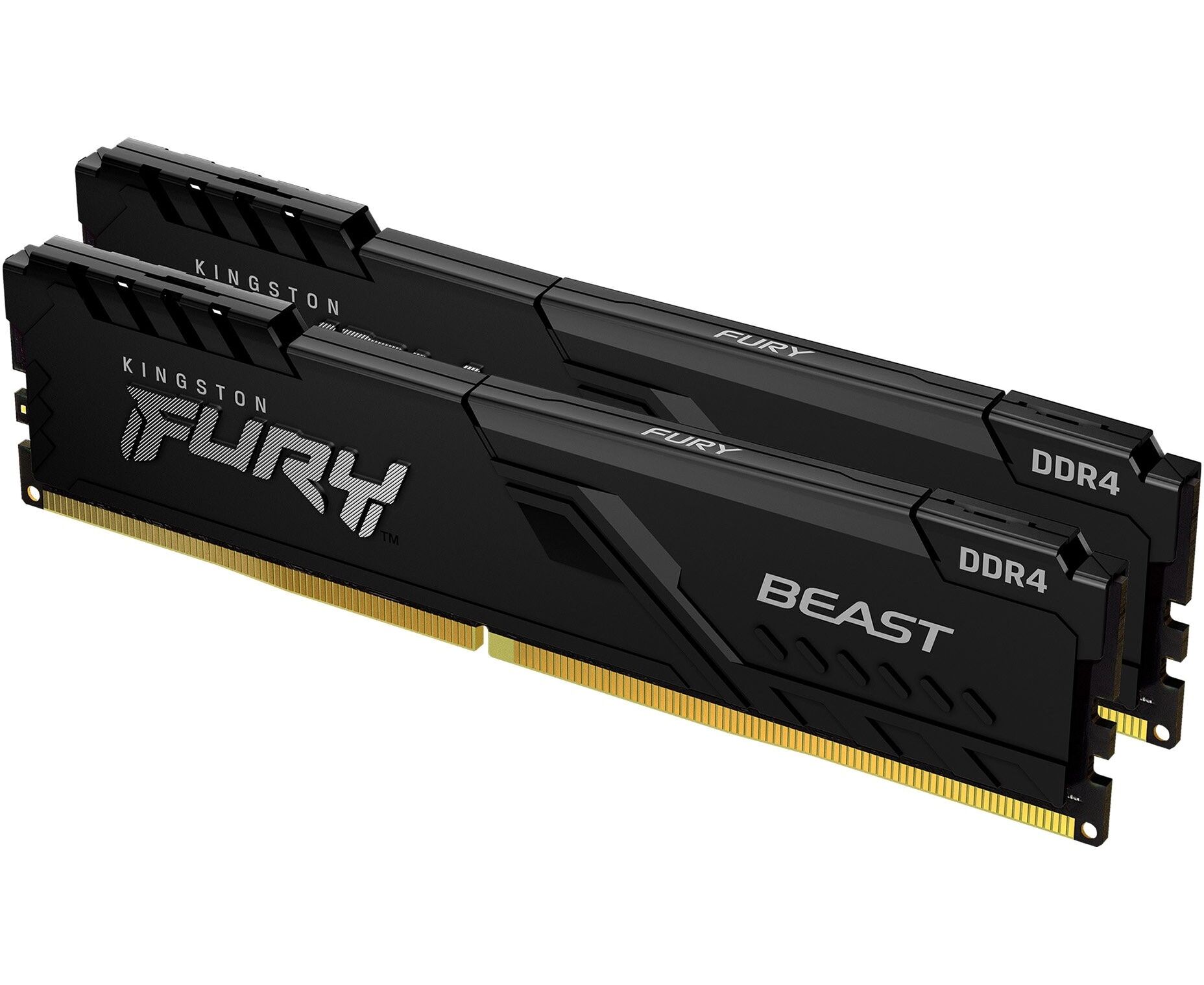 ОЗУ Kingston 32 GB 3600 M Hz DDR4 CL18 DIMM (Kit of 2) Fury Beast Black KF436 C18 BBK2/32