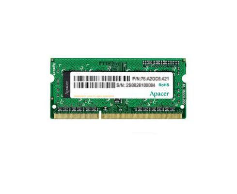 RAM SO-DIMM 4 GB DDR3-1600 PC3-12800 Apacer, CL11, 1.5 V, retail (DS.04 G2 K.KAM)