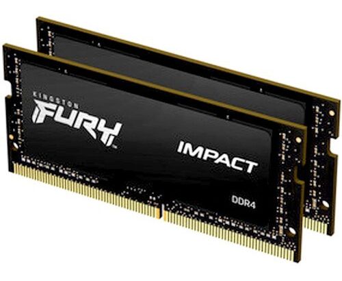 ОЗУ Kingston 16 GB 3200 M Hz DDR4 CL20 SODIMM (Kit of 2) Fury Impact KF432 S20 IBK2/16