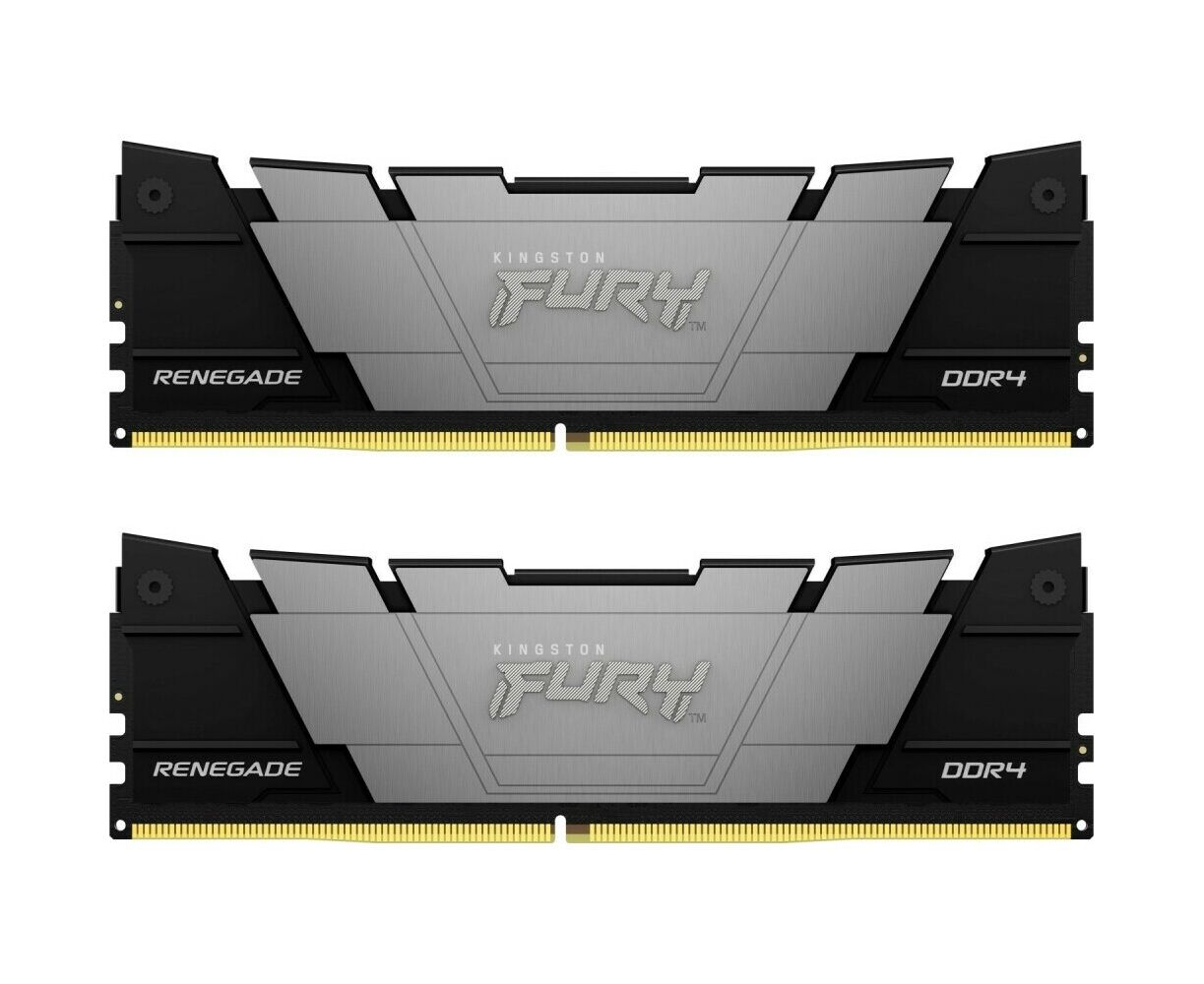 ОЗУ Kingston Fury Renegade Black KF442 C19 RB2 K2/16 16 GB 4266 M Hz DDR4 CL19 DIMM (Kit of 2)