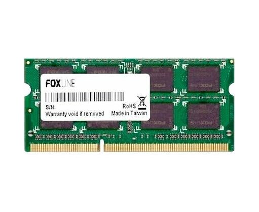 ОЗУ Foxline FL3200 D4 S22-4 G SODIMM 4 GB 3200 DDR4 CL22 (512*8)
