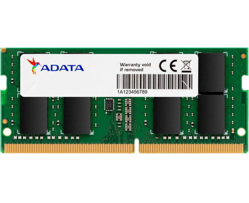 ОЗУ A-Data AD4 S32008 G22-SGN DDR4 8 Gb 3200 M Hz PC4-25600 CL22 SO-DIMM 260-pin 1.2 В single rank