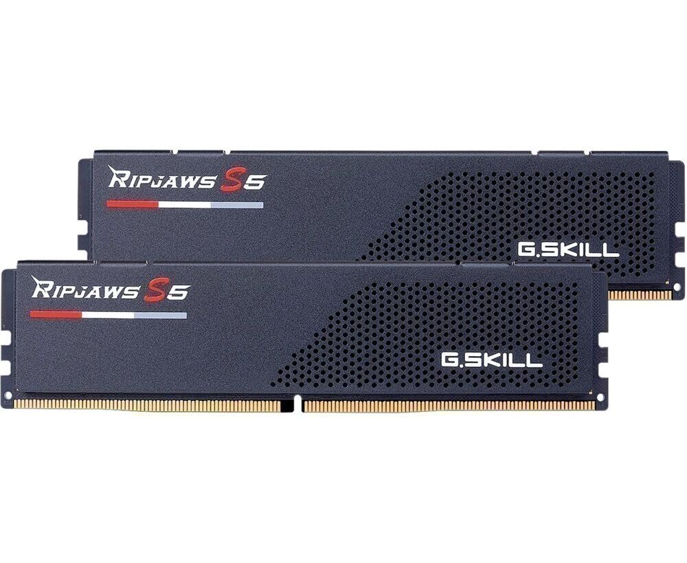 ОЗУ G.SKILL Ripjaws S5 32 GB (F5-6000 J3040 F16 GX2-RS5 K) (2x16 GB) DDR5 6000 M Hz CL30 (30-40-40-96) 1.35 V / Black