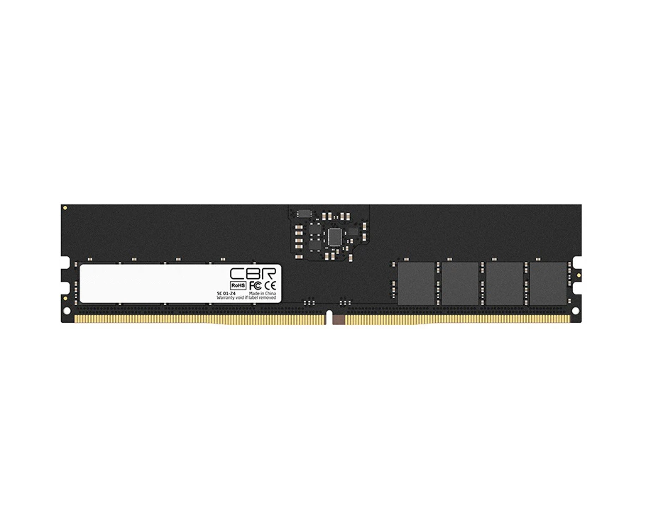 ОЗУ CBR CD5-US08 G52 M42-01 DDR5 DIMM (UDIMM) 8 GB PC5-41600, 5200 M Hz, CL42, 1.1 V