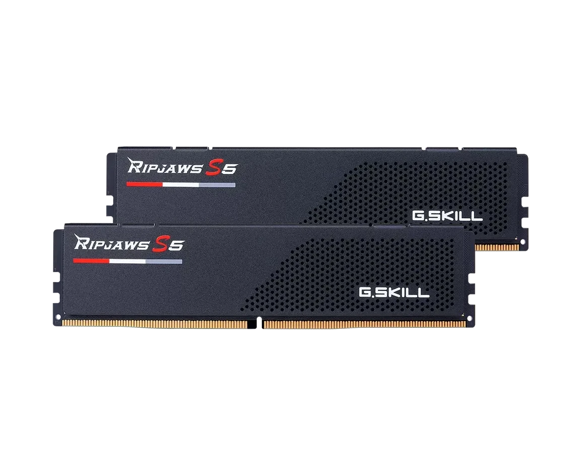 ОЗУ G.SKILL Ripjaws S5 (F5-6000 J3036 F48 GX2-RS5 K) 96 GB (2x48 GB) 6000 M Hz DDR5 CL30 (30-36-36-96) 1.35 V / Black