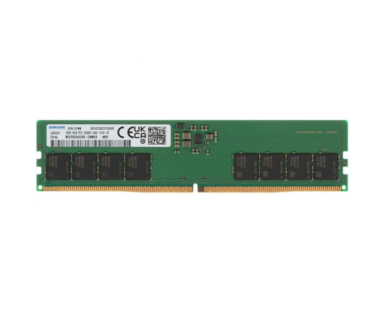 ОЗУ Samsung M323 R2 GA3 EB0-CWMOL 16 GB DDR5 5600 UDIMM Desktop Non-ECC,CL46, 1.1 V, 1 Rx8, Bulk