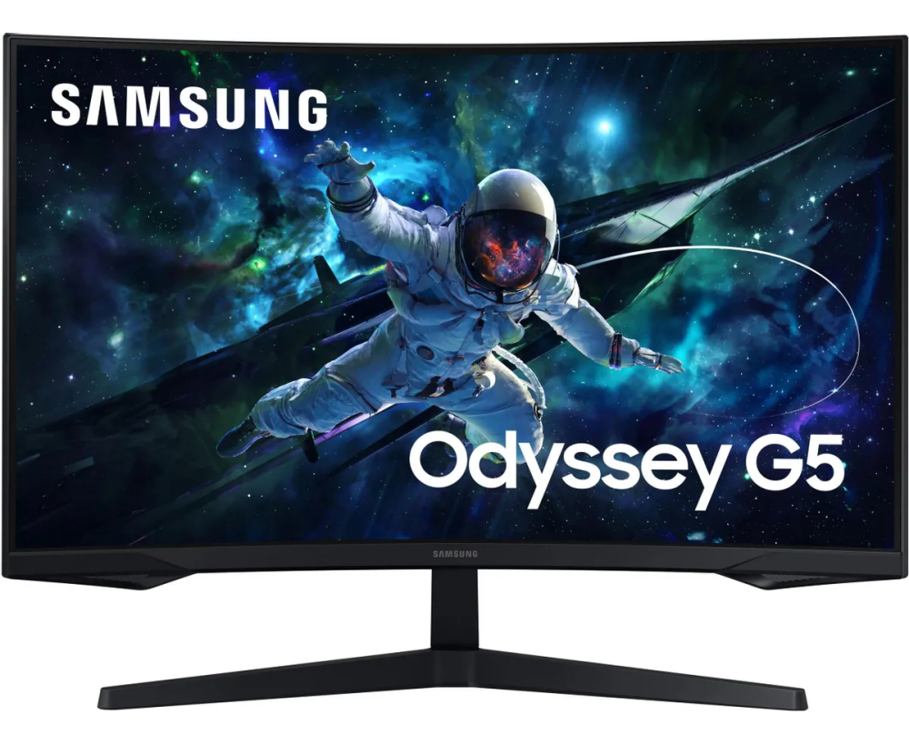 Монитор Samsung 27" S27 CG550 EI (LS27 CG550 EIXCI) 2560x1440 165 Hz VA Quad 2 K (1440p) 1ms HDMI DP USB 300cd Ex Cur черный