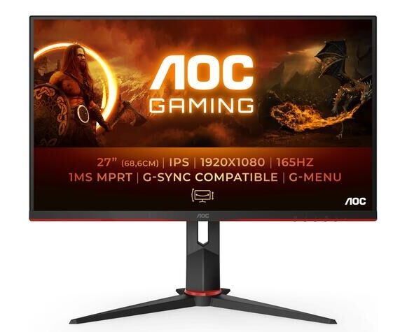 Монитор AOC 27 G2 SPU Black-Red
