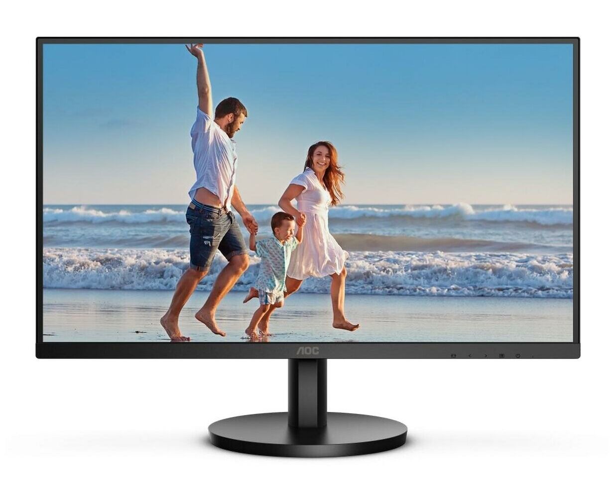 Монитор 27" AOC Q27 B3 MA black (VA, 2560x1440, 75 Hz, 4 ms, 178°/178°, 250 cd/m, 20 M:1, +2x HDMI 1.4, +Display Port 1.2, MM)