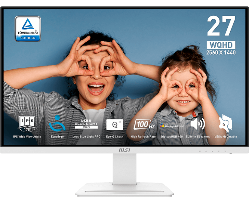 Монитор MSI Pro MP273 QW E2 (9 S6-3 PB69 H-054) White