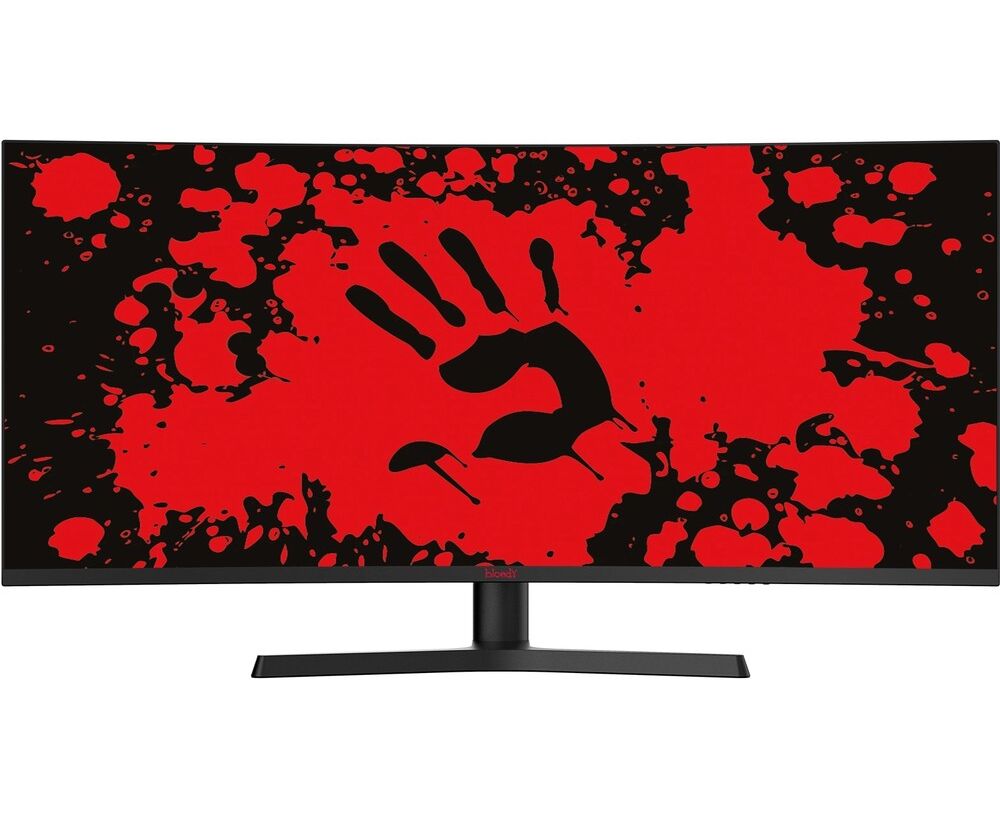 Монитор Bloody MN340 W черный