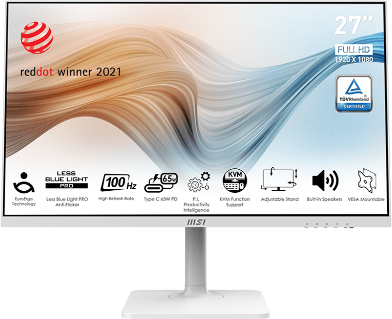 Монитор MSI Modern MD272 XPW (9 S6-3 PB19 H-099) белый