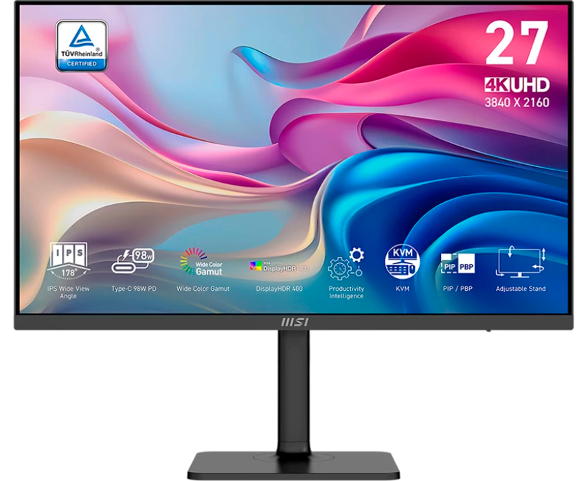 Монитор MSI Modern MD272 UPHG 9 S6-3 PB19 H-404 Black