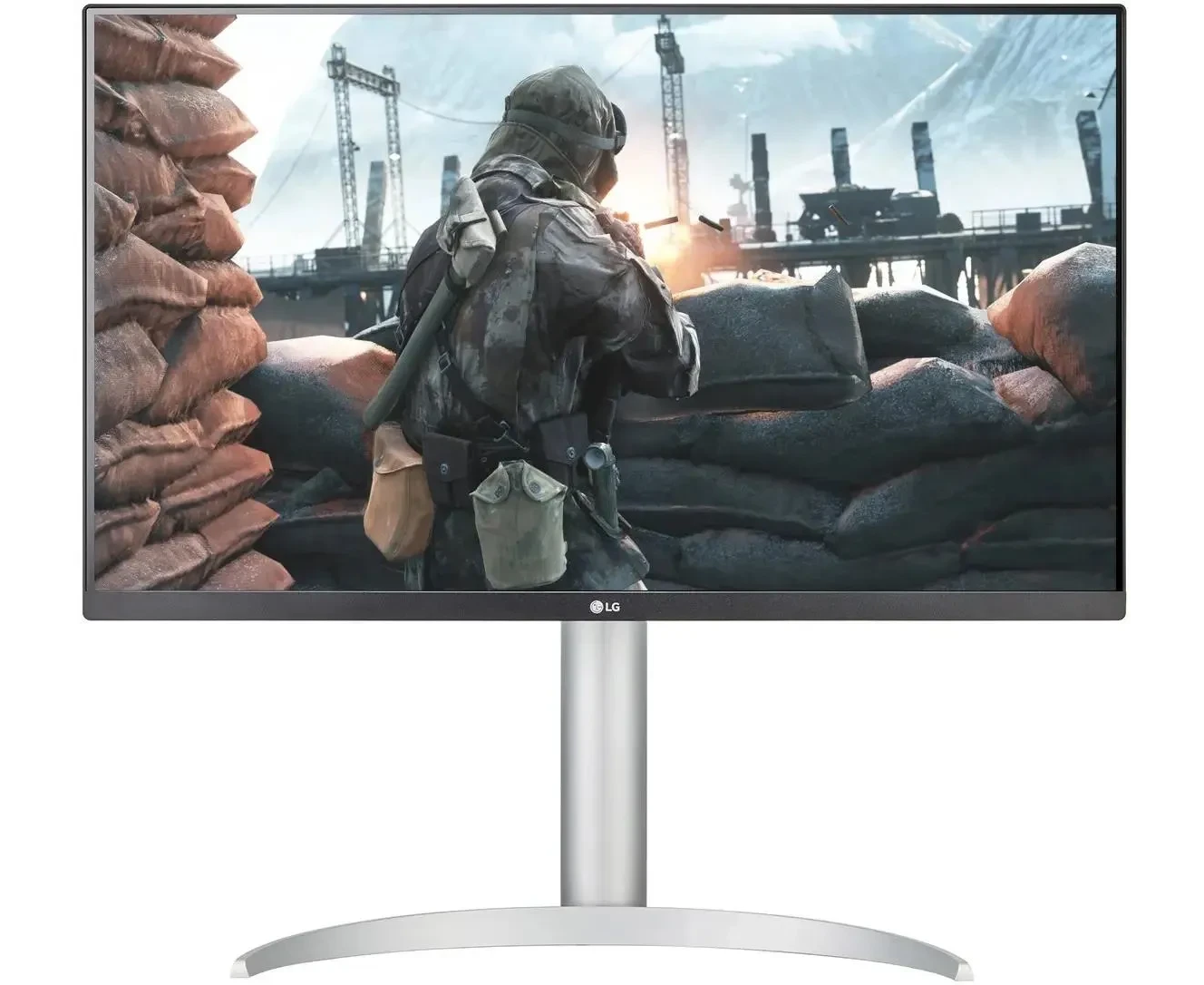 Монитор LG Ultra Fine 27 UP650 K-W.ARUZ черный IPS LED 16:9 HDMI матовая HAS 1200:1 400cd 178гр/178гр 3840x2160 60 Hz DP 4 K 5.9кг