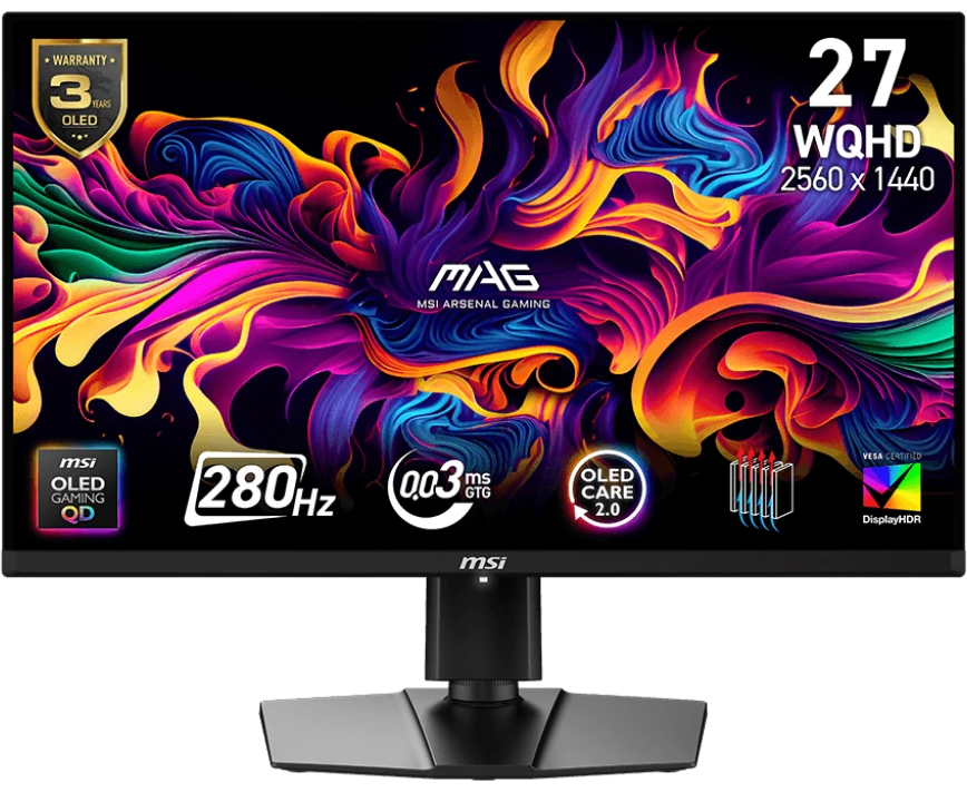 Монитор MSI Mag 271 QP QD-OLED X28 (9 S6-3 CF19 T-010)