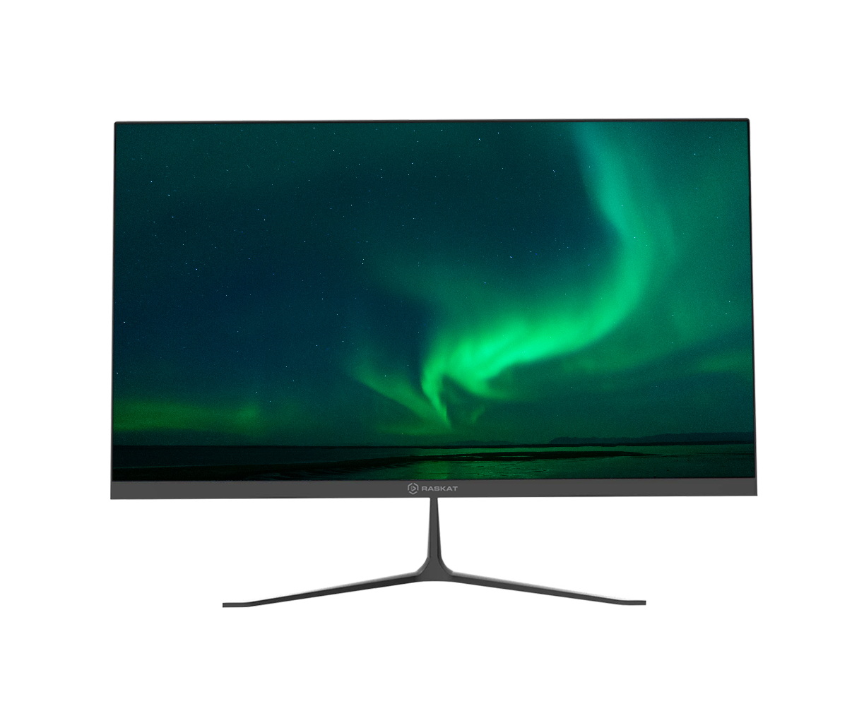 Монитор Raskat I24 F16 D 23.8" (IPS, 1920x1080, HDMI+DP, 5ms, 178°/178°, 1000:1, 165 Hz, Black)