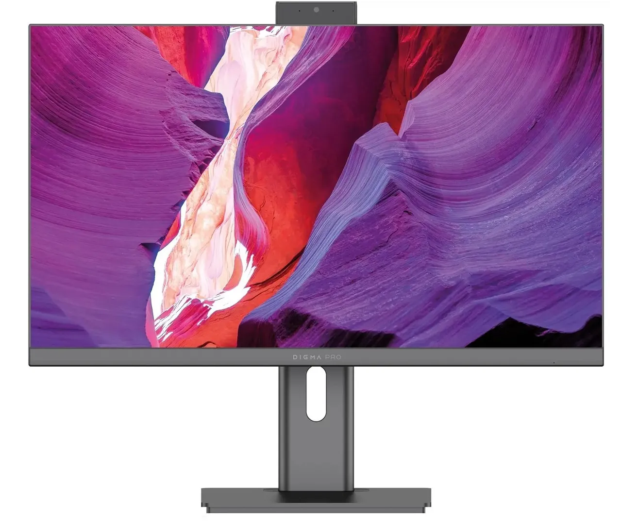 Моноблок DIGMA PRO Unity (DM23 P3-ADXW03) 23.8" Full HD, Intel Core i3 12100, 16 ГБ DDR4, 512 ГБ SSD, Windows 11 Professional, серый и черный