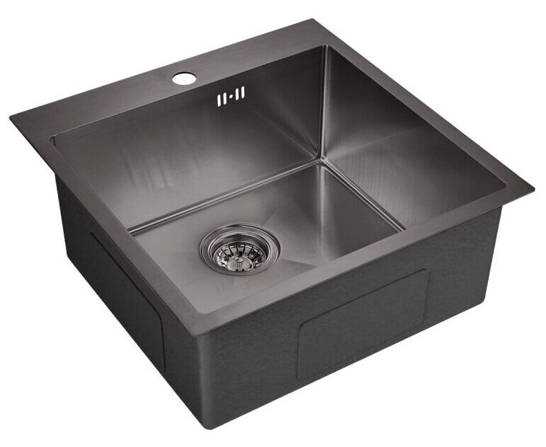 Мойка Emar EMB-117 A PVD Nano Dark нерж, вороненая сталь