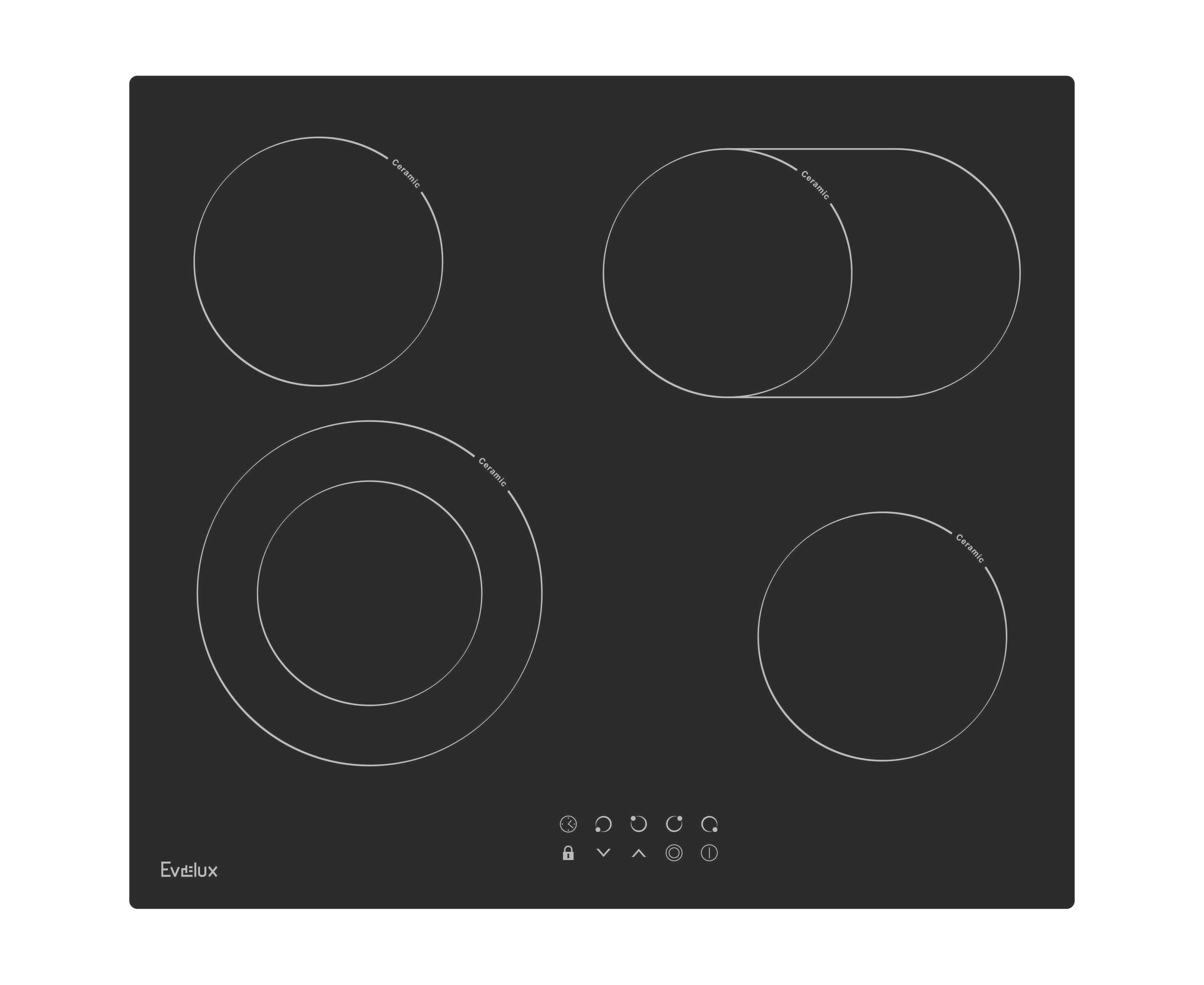 Варочная поверхность EVELUX HEV 642 B