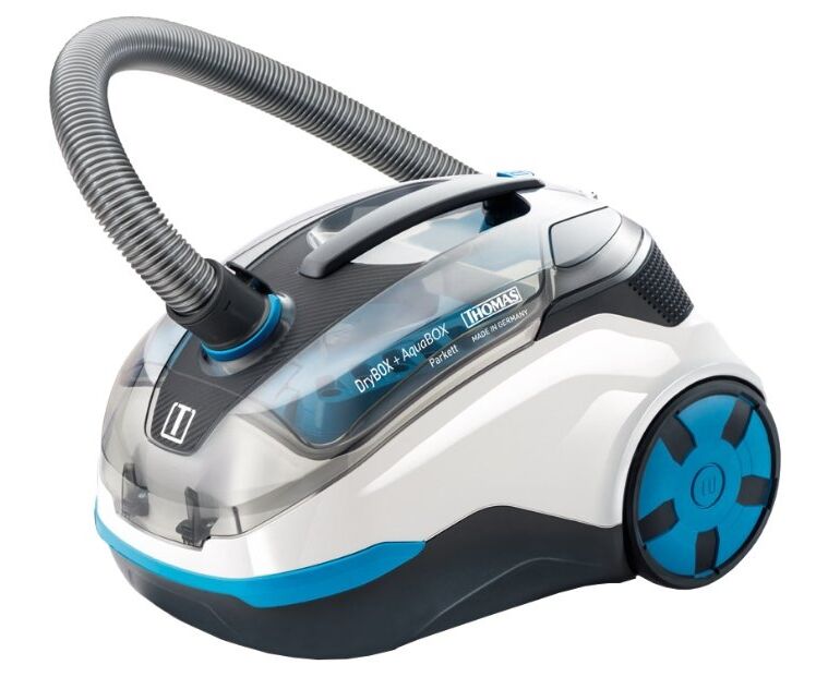 Пылесос Thomas Dry BOX + Aqua BOX Parkett 1700 Вт белый/голубой