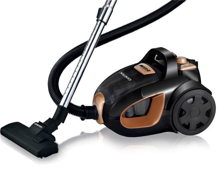 Пылесос Centek СТ-2534 (бронз/черн) мультициклон 2400/450 Вт. стакан 2 л. телескоп.
