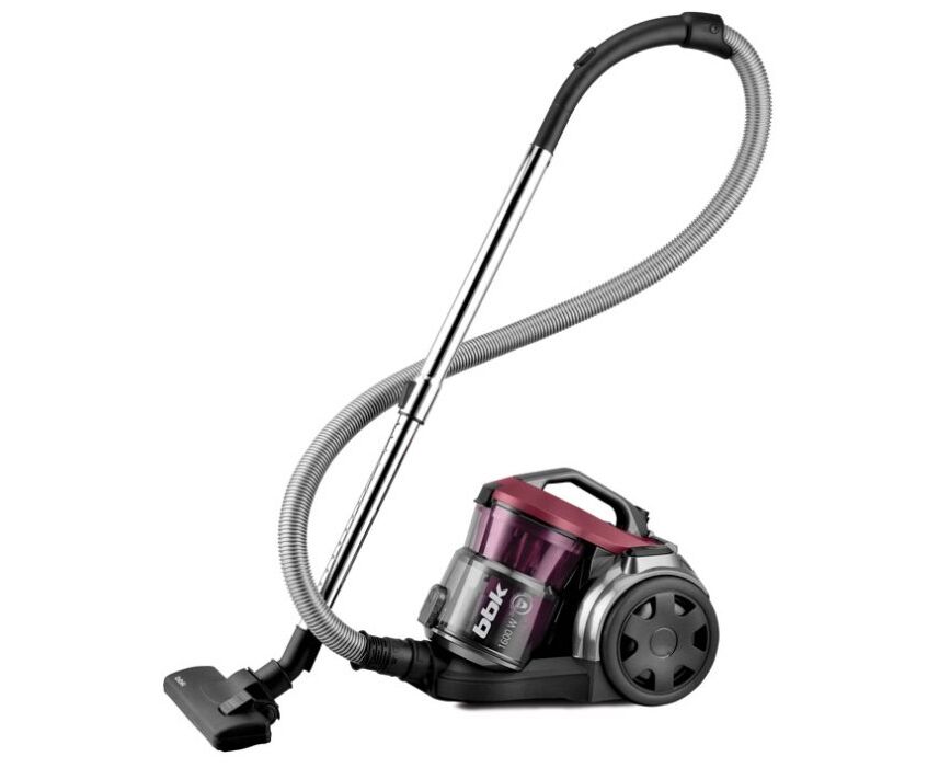 Пылесос BBK BV1502 черный/темная вишня