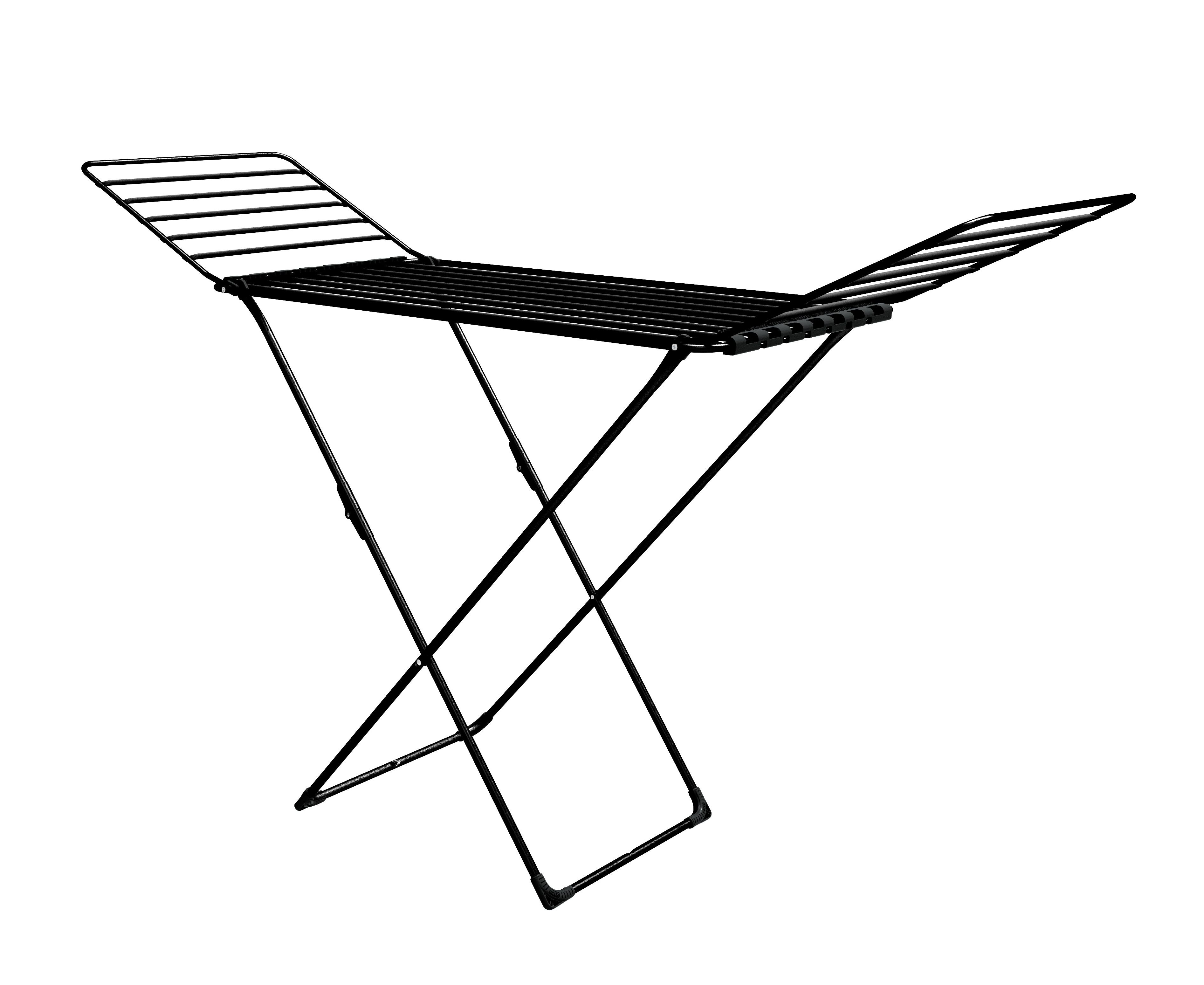 Сушилка для белья напольная Ника СБТ18/Ч 18м черная