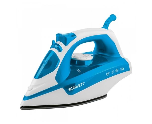 Утюг Scarlett SC-SI30 P17 синий/белый