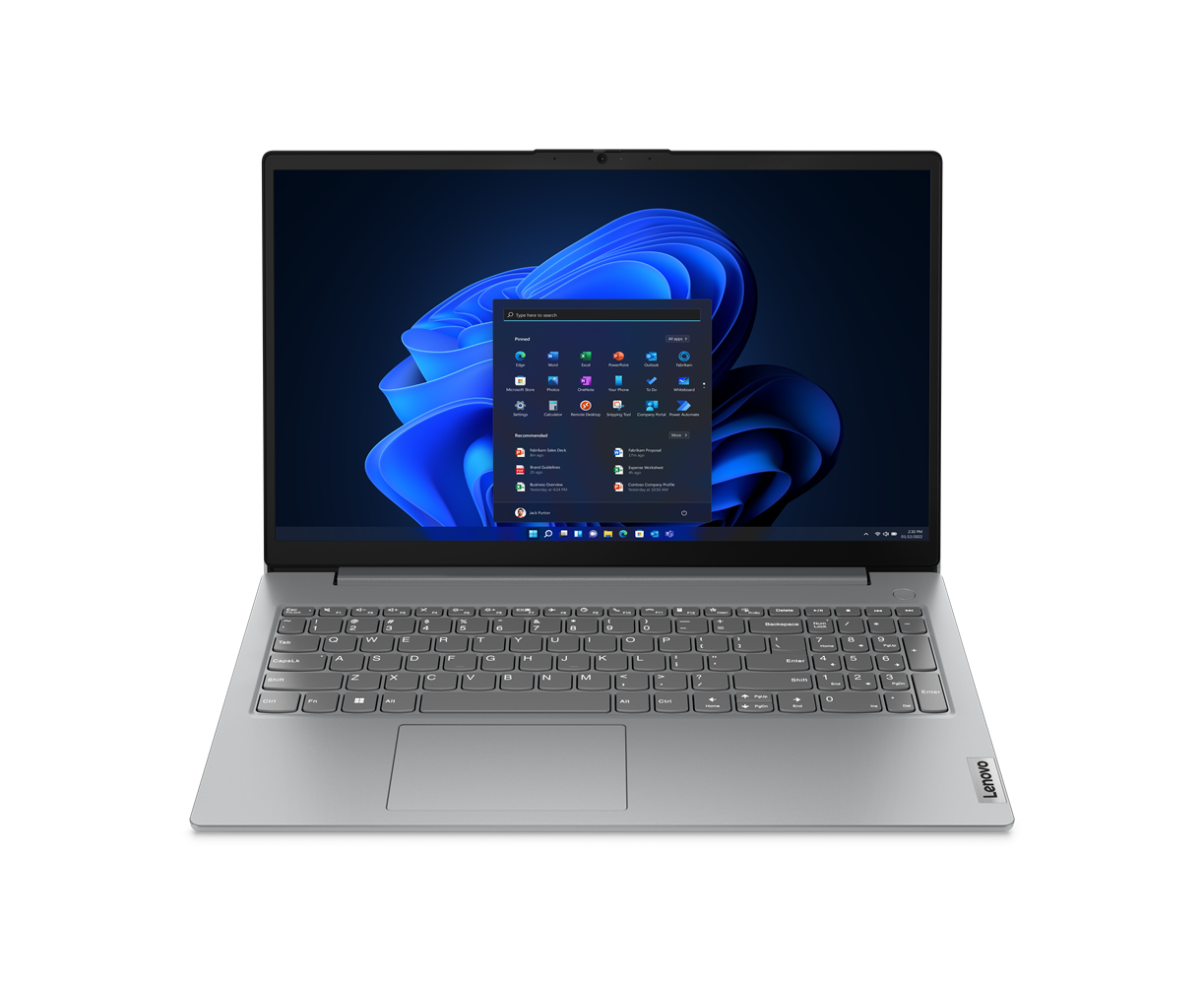 Ноутбук Lenovo V15 G4 AMN/15.6 FHD TN/R5 7520 U/8 GB/512 GB/No OS/Arctic Grey