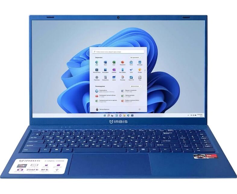 Ноутбук Irbis Blizzard 15 NBC1000-G3 15.6" CPU:R3-3200 U, 15.6"LCD 1920*1080 IPS, 16 GB sodimm +512 GB SSD