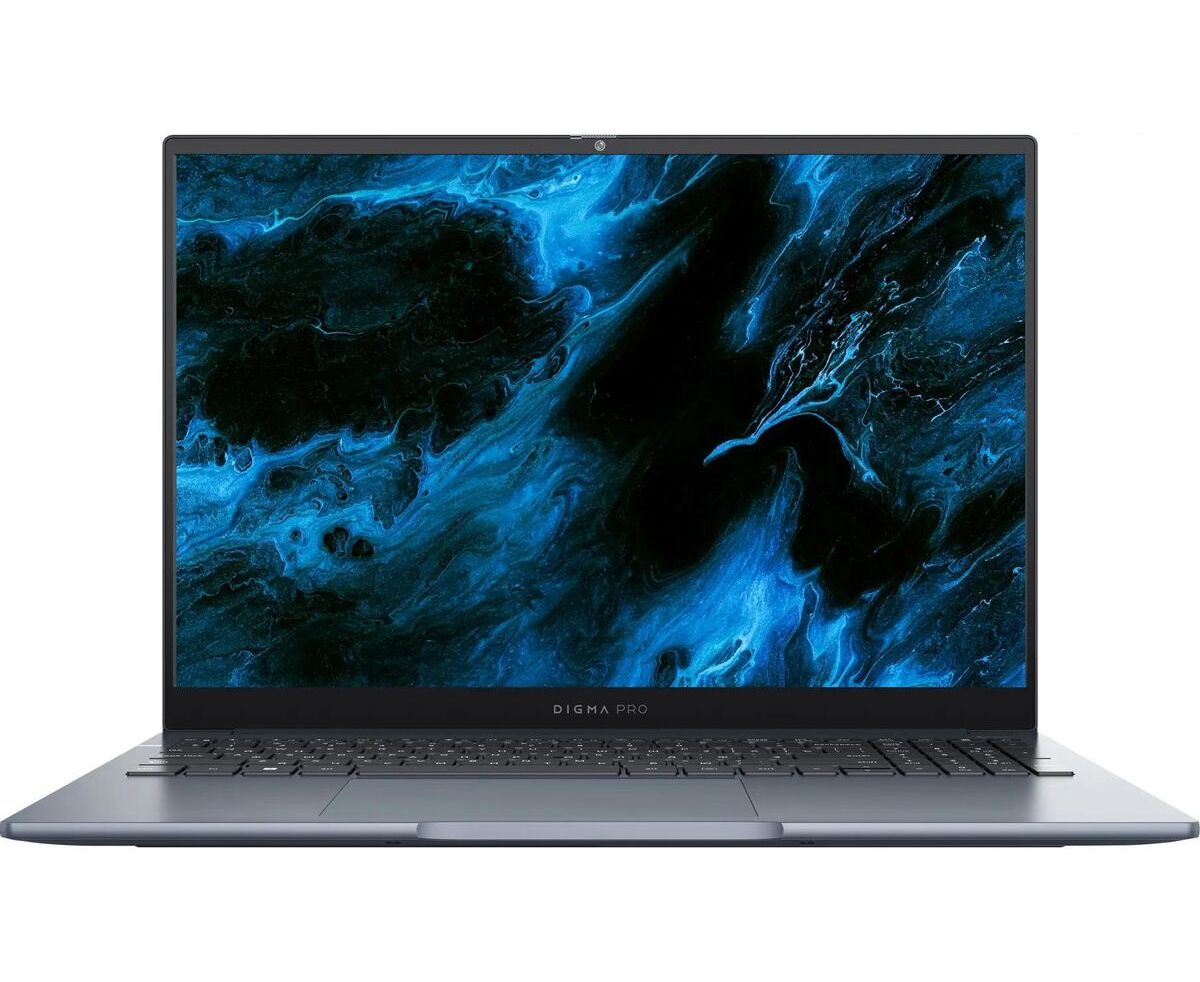 Ноутбук DIGMA PRO Pactos (DN16 R7-ADXW03) 16", IPS, AMD Ryzen 7 7730 U 2 ГГц, 8 ядер, 16 ГБ DDR4, 512 ГБ SSD, AMD Radeon интегрированное, W11 P, темно-серый