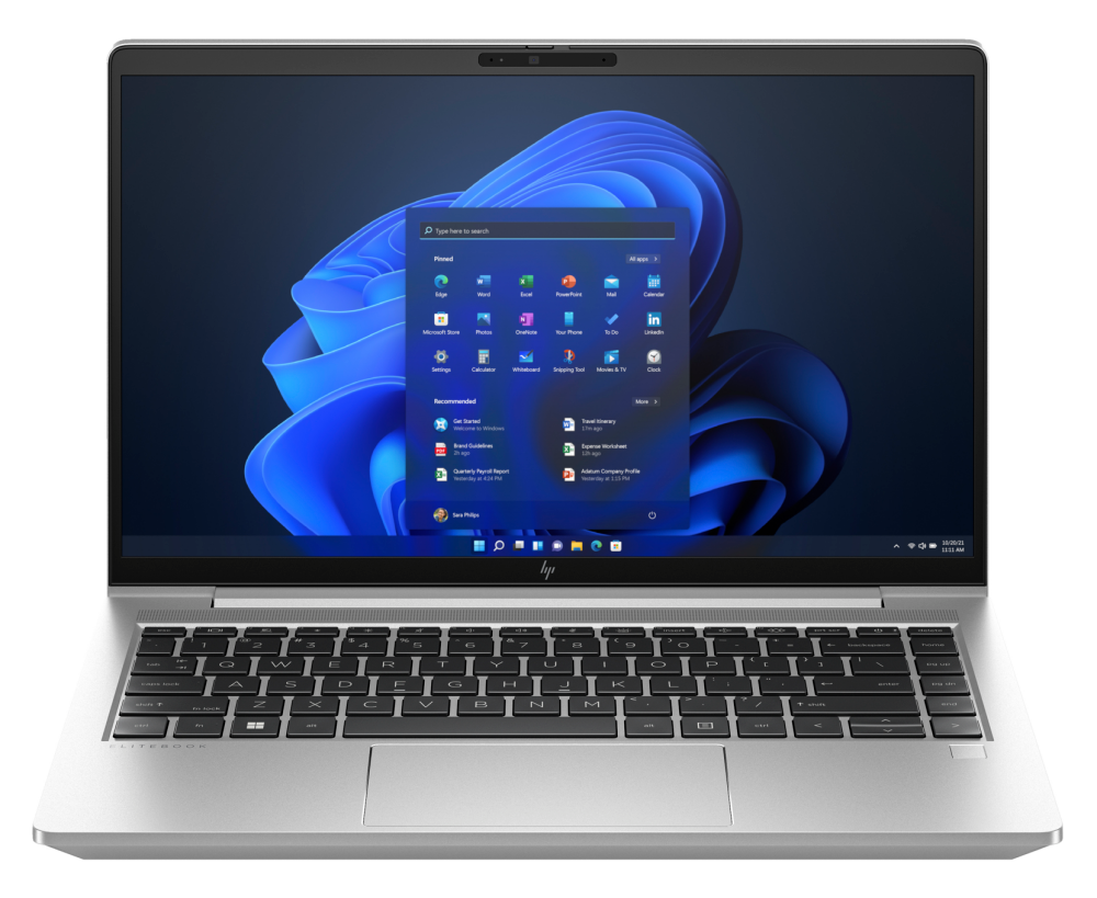 Ноутбук HP Elite Book (8 A602 EA) 14" Intel Core i7-1355 U/RAM 12 Гб/SSD 1 Тб серебристый 1.5 кг