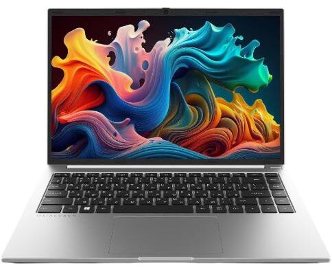 Ноутбук Maibenben S14 B-R560 UM (S14 B-R560 UMFQSLSRE0) 14.5" QHD IPS AMD R5-6600 H, 16 Gb, 512 Gb SSD, Linux, серебристый
