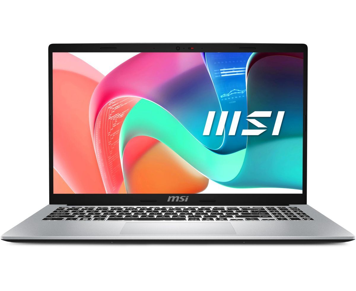 Ноутбук MSI Modern 15 F13 MG-087 XRU (9 S7-15 S122-087) 15.6", IPS, i5 1335 U 1.3 ГГц, 10 ядер 16 ГБ DDR4, 1 ТБ SSD, Intel Iris Xe graphics, Free DOS silver