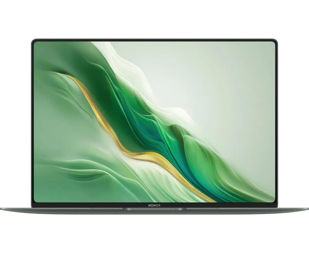 Ноутбук Honor Magic Book Art 14 MRA-521 (5301 AKXN) 14.6", 2024, OLED, Ultra 5 125 H 1.2 ГГц, 14 ядер, 32 ГБ LPDDR5x, 1 ТБ SSD, Intel Arc, W11 H зеленый