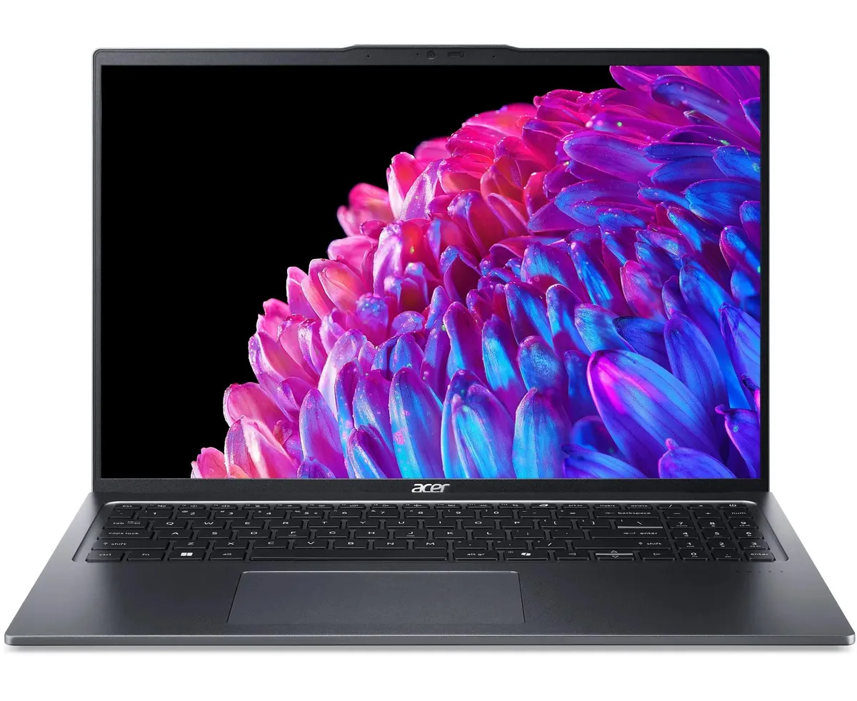 Ноутбук Acer Swift Go 16 SFG16-72-787 A (NX.KSHCD.003) 16" WQXGA+ 3200x2000 OLED 120 Hz 1,000,000:1 400 nit/Core