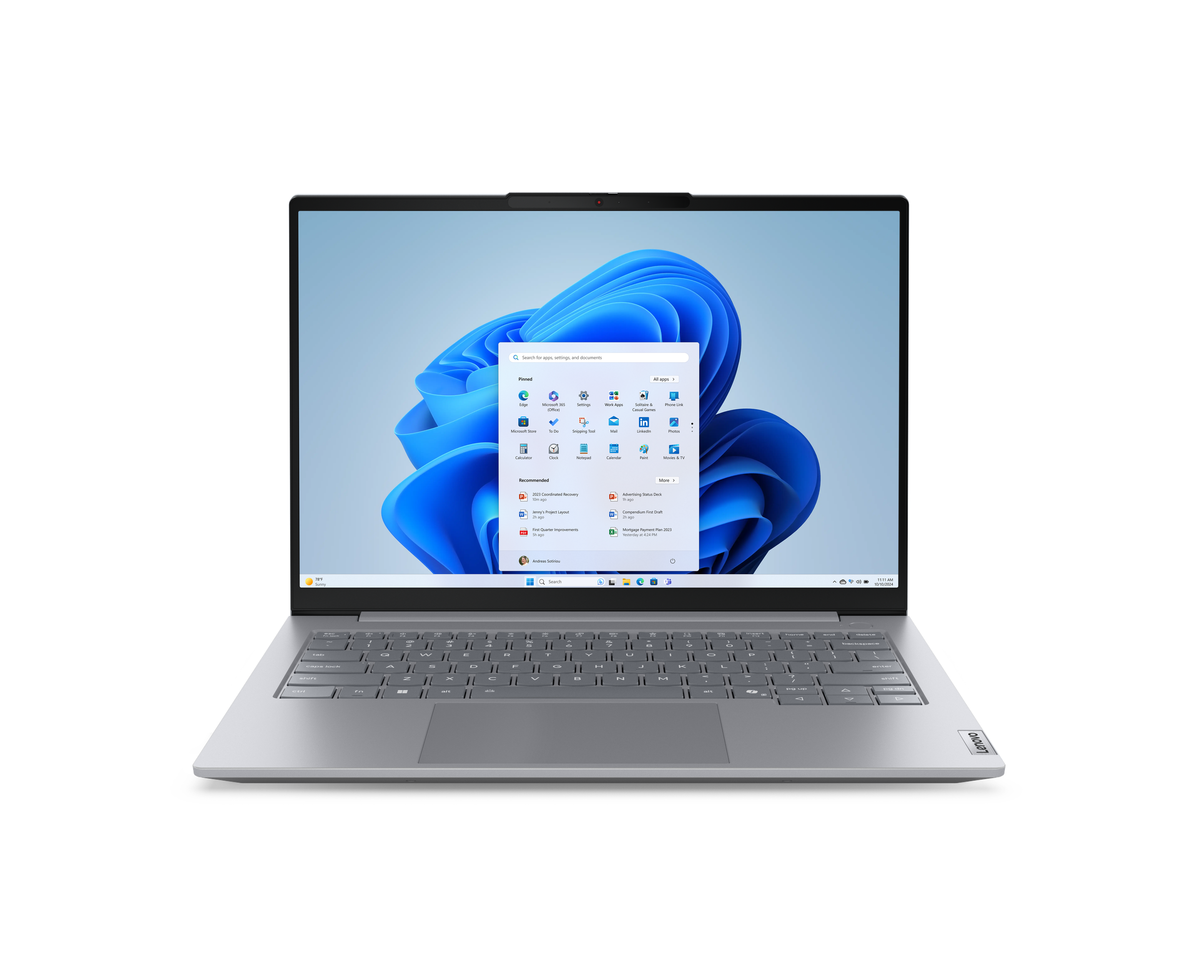 Ноутбук Lenovo Think Book 14 (21 SG002 EUE_32) G8 IRL Intel Core 7 240 H 2500 M Hz/14"/1920x1200/32 GB/512 GB SSD/Intel Graphics/Wi-Fi/Bluetooth/Без ОС Grey