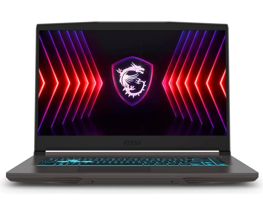 Ноутбук MSI Thin 15 B13 VF-3402 XRU Cam (9 S7-16 R831-3402) Core i7 13620 H 16 Gb SSD512 Gb NVIDIA Ge Force RTX4060 8 Gb 15.6" IPS FHD (1920x1080) Free DOS grey space Wi Fi BT