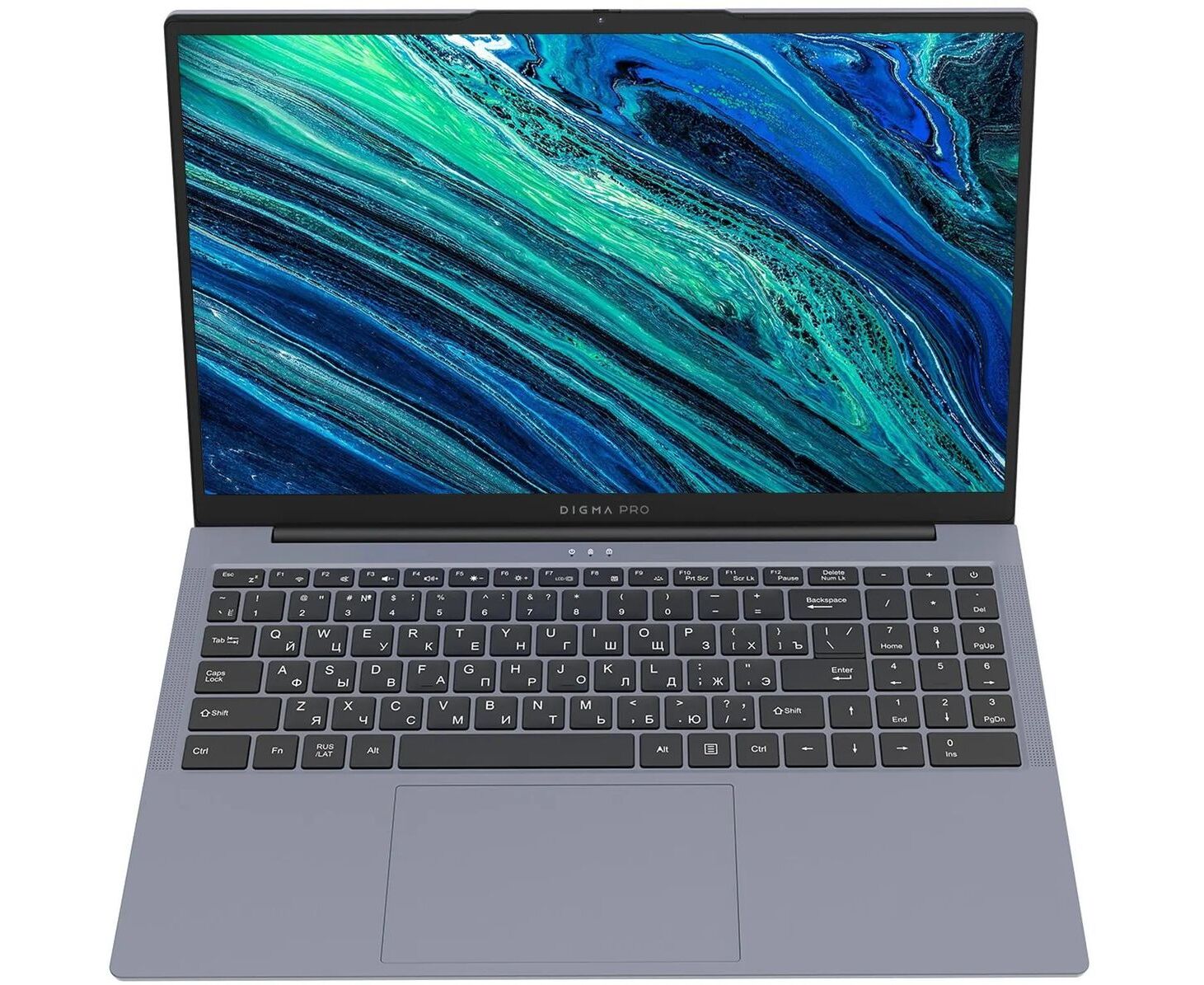 Ноутбук Digma Pro Cursus DN15 R5-ADXW10 Ryzen 5 3500 U 16 Gb SSD512 Gb AMD Radeon Graphics 15.6" IPS FHD (1920x1080) Windows 11 Pro grey Wi Fi BT Cam
