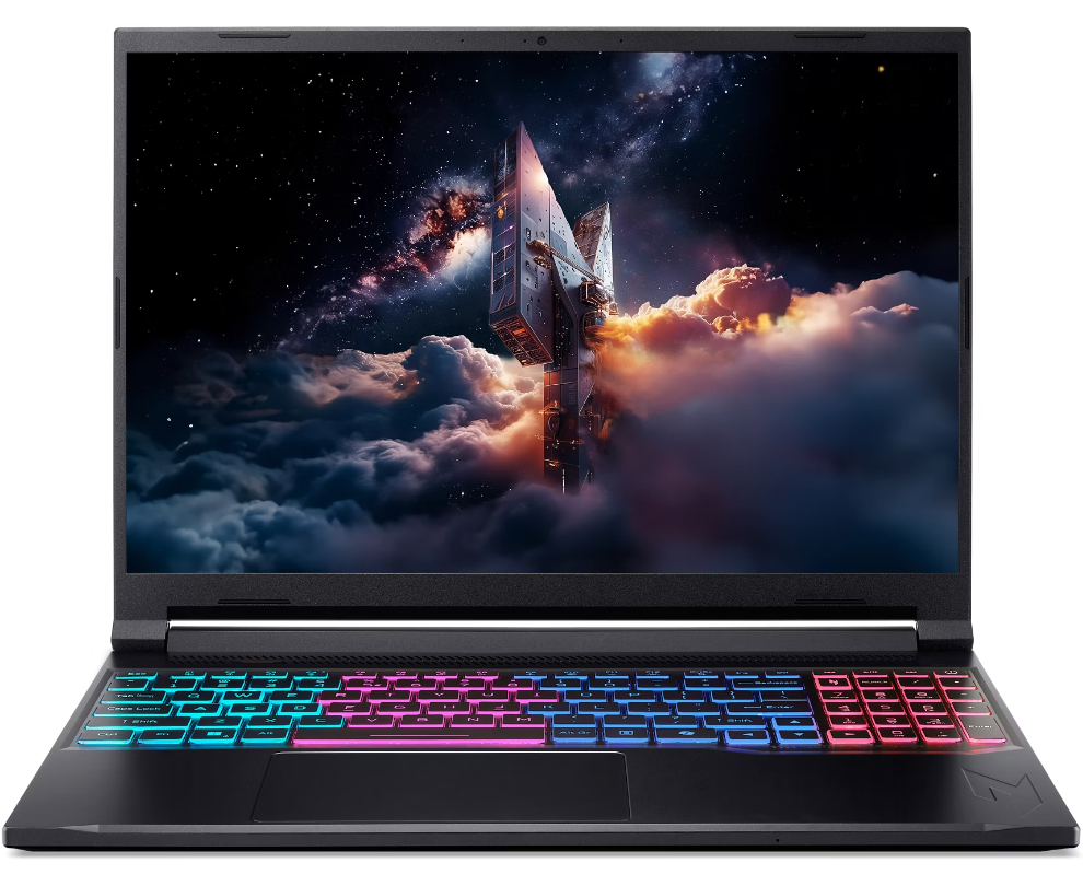 Ноутбук Acer Aspire Nitro V165 AI ANV16 S-41-R570 (NH.U03 CD.003) 16"(2560x1600 (матовый) IPS)/AMD Ryzen 7 260(3.8 Ghz)/32768 Mb/1024 PCISSD Gb/no DVD/Ext