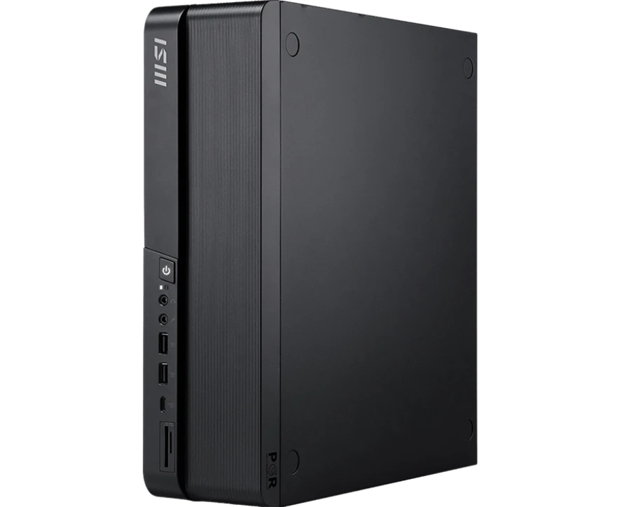 Неттоп MSI Pro DP80 A14 TAG-058 XRU (9 S6-B20821-058) Intel Core i7 14700(2.1 Ghz)/16384 Mb/512 PCISSD Gb/no DVD/Ext:n Vidia Ge Force RTX3050(6144 Mb)/BT/Wi Fi/Black