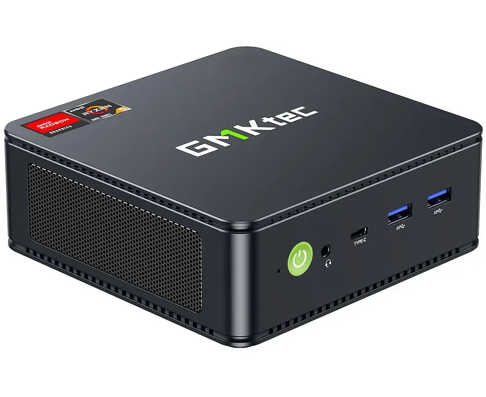 Мини ПК GMK Technology Nuc Box M5 Ultra/7730 U/16+512 GB (AMD Ryzen 7 7730 U) 16 GB+512 GB, Win 11 Pro