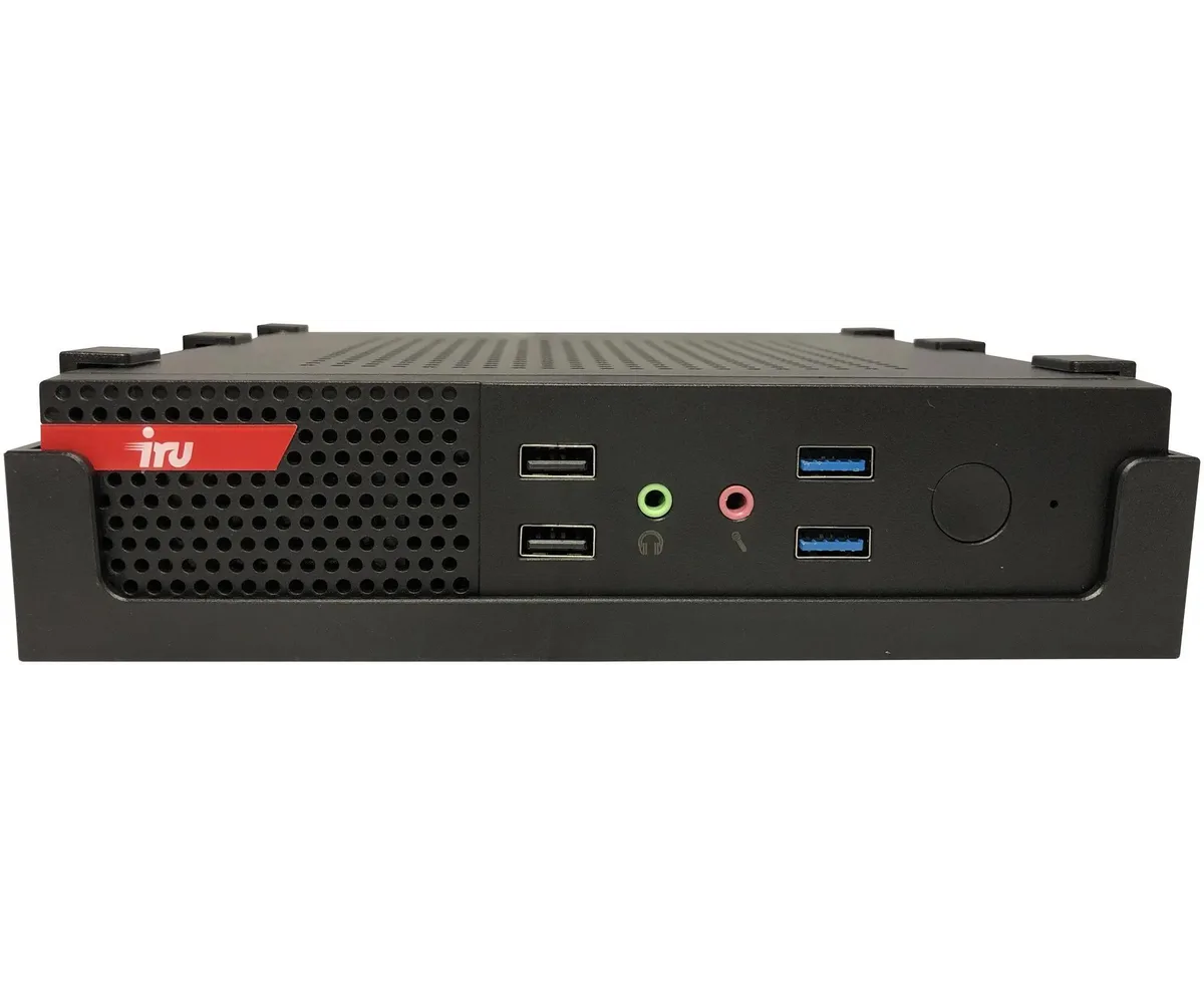 Неттоп i RU Tactio 310 H5 ATF (2154547) Intel Core i3 10100, DDR4 16 ГБ, 256 ГБ(SSD), Intel UHD Graphics 630, Windows 11 Pro, черный