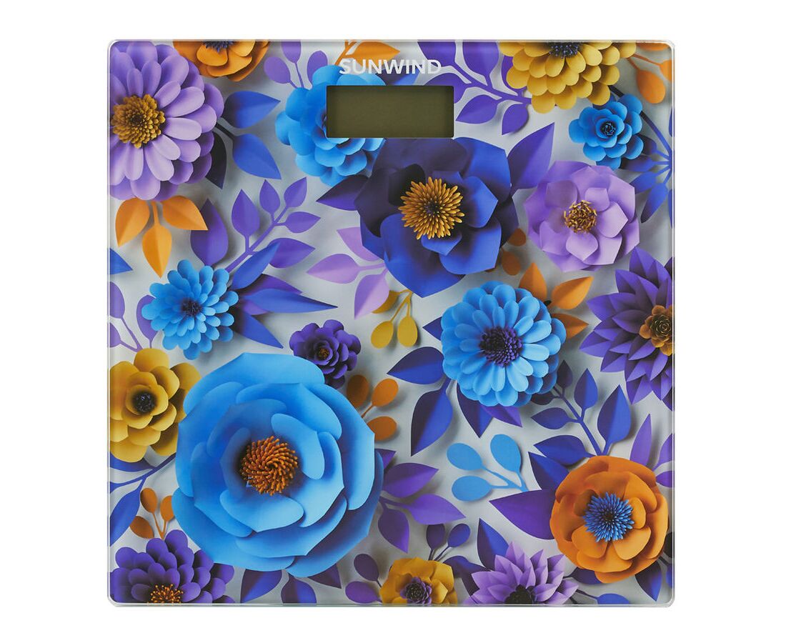 Весы напольные Sun Wind SSB051 рисунок