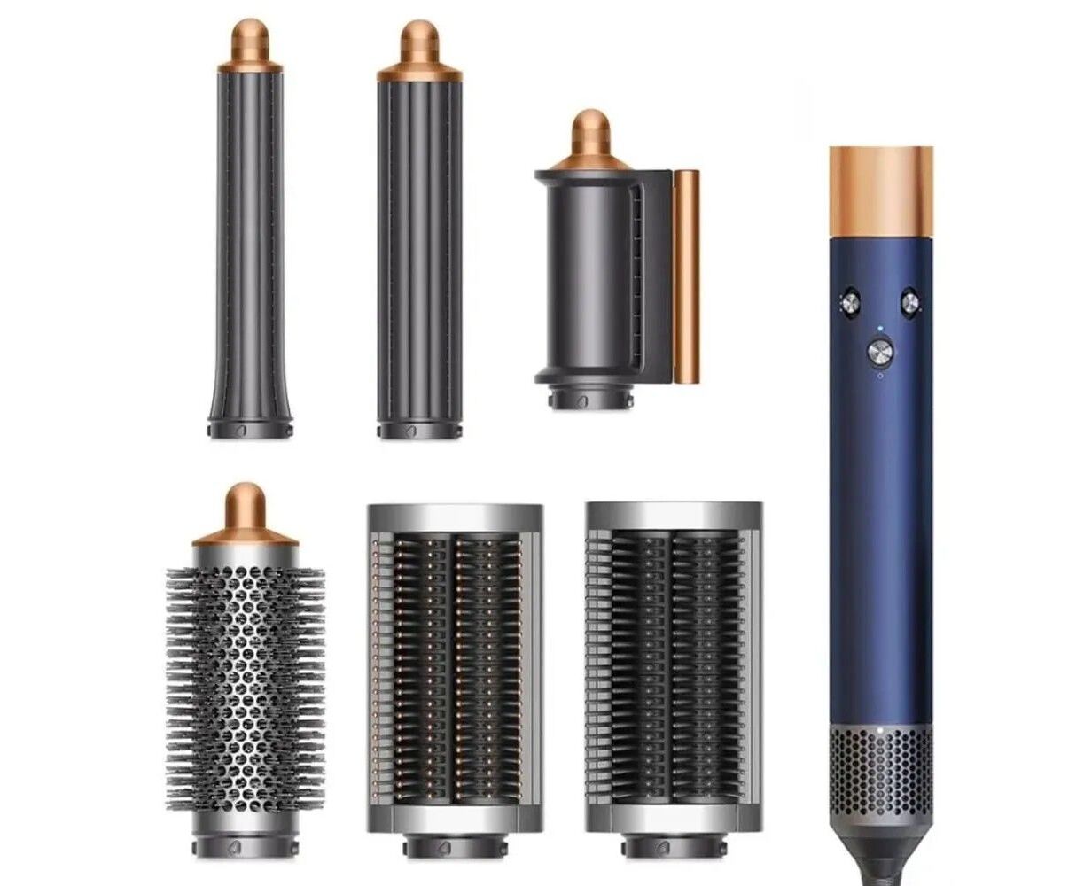 Мультистайлер Sen Cici Men Airwrap (Blue) 6 насадок EU