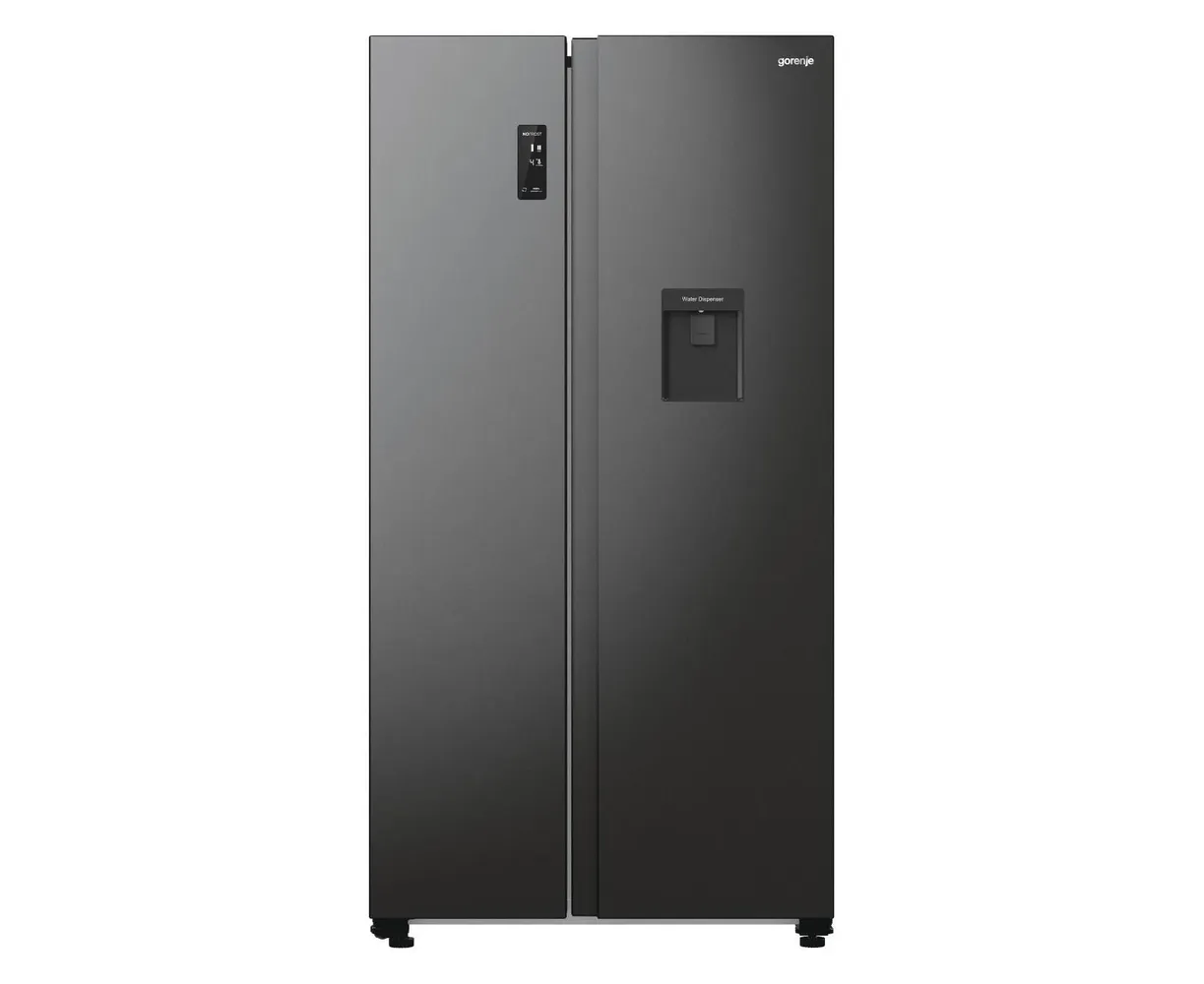 Холодильник Gorenje NRR9185 EABXLWD черный матовый