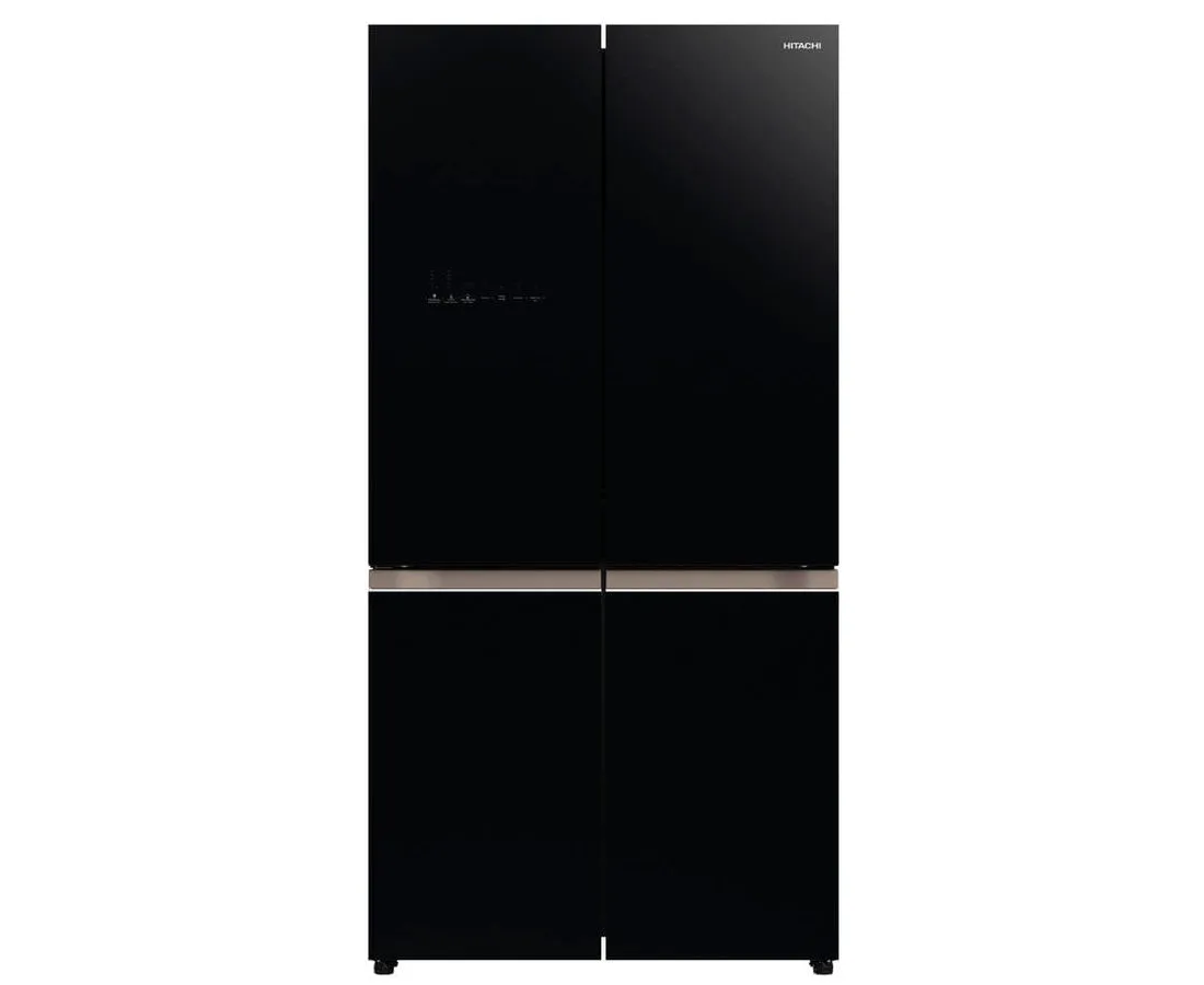 Холодильник Hitachi R-WB720 VUC0 GBK черное стекло