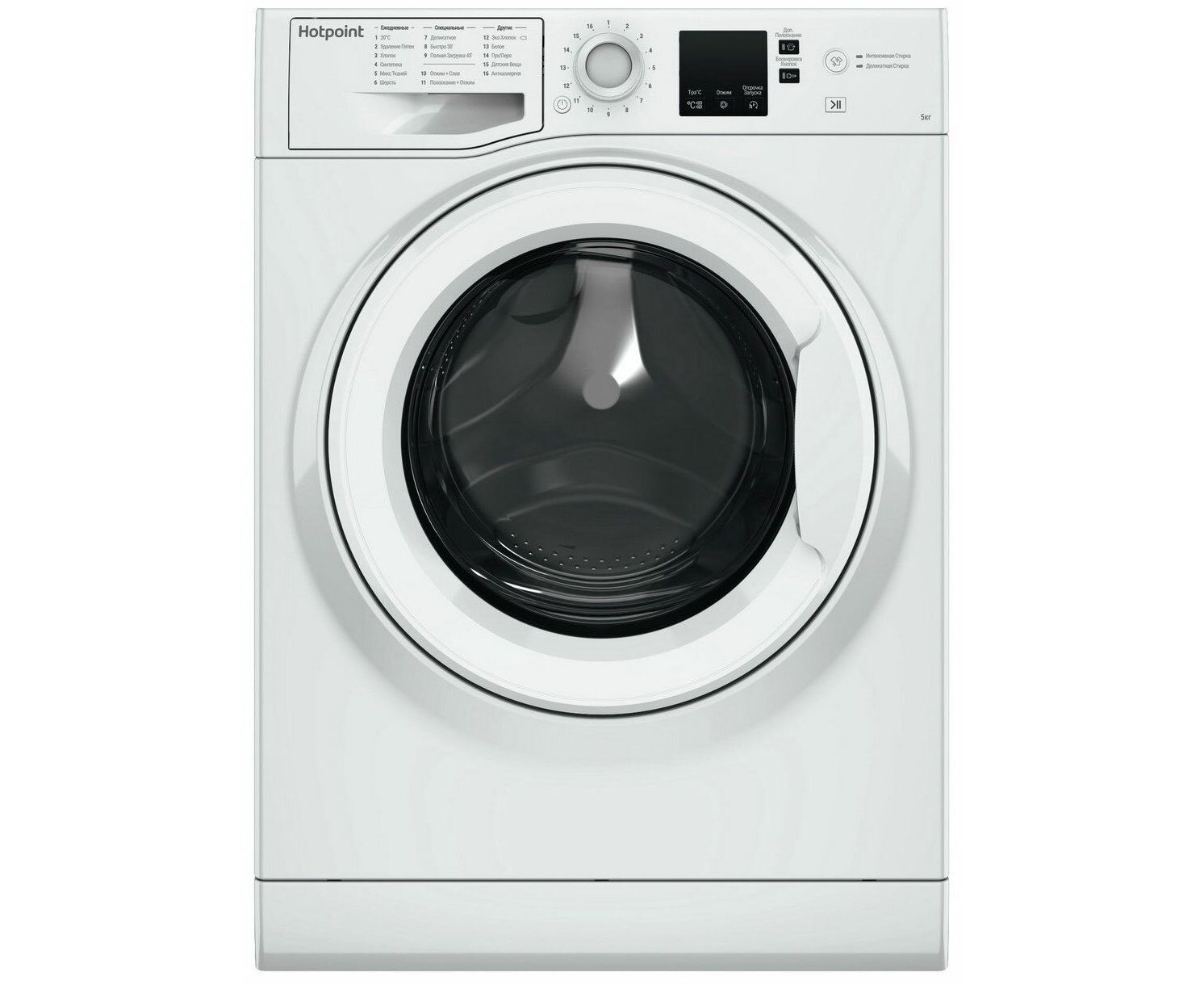 Стиральная машина Hotpoint-Ariston NUS 5015 H RU белый (869 991 644 540)